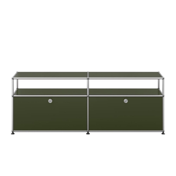 USM Haller Lowboard, Olivgrün
