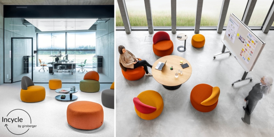 Incycle – Nachhaltiges Soft-Seating-Programm